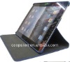 For ipad 2 leather case with stand
