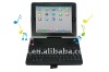 For ipad 2 leather keyboard case with Speaker