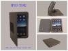 For ipad leather case with kickstand