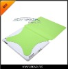 For ipad2 magnetic smart cover with back cover