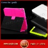 For ipad2 screen protector  leather cover