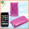 For iphone 3G 3GS Rear case mobile phone glitter hard back cover