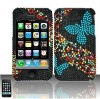 For iphone 3G case, full diamond butterfly case for iphone 3g