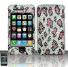 For iphone 3G case, full diamond colorful leopard case for iphone 3g, iphone bling case