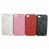 For iphone 4 4G leather skin houing case