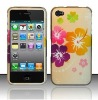 For iphone 4 / 4S case Promotion Lovely Flower PC Hard phone cases