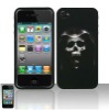 For iphone 4/4S hood skull silicone case for iphone 4/4S