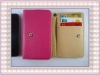 For iphone 4 Wallet ID Credit Card Leather Case