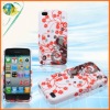 For iphone 4G 4S flower design TPU cover cases