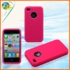 For iphone 4G 4S hotpink silicone diamond case