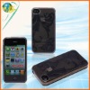 For iphone 4G 4S trumpet flower tpu transparent phone case