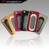 For iphone PC+Aluminum hard case with a stand; Newest hard case for iphone4s; for iphone4s Foldable stand case; cell hard case