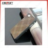 For iphone4/4S protect PC cover case with checkered