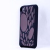 For iphone4 leaf design silicone iphone4g case with laser