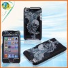 For ipod touch4 skull wing shiny hard phone design case