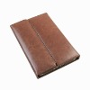 For kindle fire PU folded leather case horse line brown