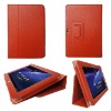 For samsung tab P7300 leather case
