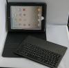 For tablet pc PU + ABS Leather Folio Case With Bluetooth Keyboard accessory