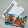 Four colour printing plastic airline luggage tag