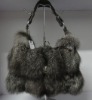 Fox fur handbags