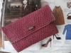 Free Shipping -- 2011 / 2012 Fashion Hand Crochet Evening Bag SS-033