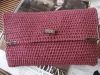 Free Shipping -- 2011/2012 Fashion Hand Crochet Lady Evening Cosmetic Bag SS-033