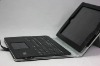 Free Shipping PU leather Bluetooth Keyboard Case For iPad For iPad2 LF-0118 Wholesale / Retail