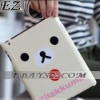 Free Shipping Relax Rilakkuma Female Bear Hard Case Cover for iPad 2 IP-603