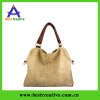 Free Style  Soft Embossed leather  Ostrich Double Handle Oversized Satchel Purse Handbag Tote Bag