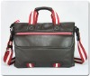 Free customer's logo-wholesale and retail fashion men's briefcase, ,100% genuine leather , business laptop bag 2215-1