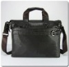 Free customer's logo-wholesale and retail fashion men's briefcase,100% genuine leather,business laptop bag 9950-5