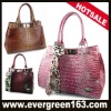 Free silk scarf decoration, Hot 2012 Crocodile bags handbags