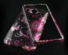 Front Back Butterfly HARD COVER Case Skin FOR HTC Evo 4G Sprint Phone Brand New
