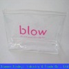 Frosty and clear pvc cosmetic bag for promotion
