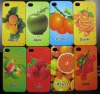 Fruit style Skin Cover hard case for iphone 4g 4
