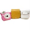 Fujifilm Instant Mini25 Pink White Brown Polaroid Film Camera Case Bag fujifilm Instax Mini25