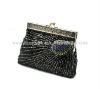 Full Color Peacock Handbag with long chain 063