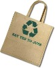 Full color printing jute bag