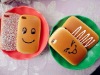 Full cover case the hamburger simulation case for iPhone 4