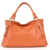 Full grain cow leather leisure lady handbags