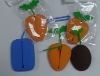 Funny Carrot shapes silicone key holder case