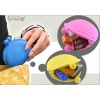 Funny promotion pochi silicon change purse