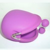 Funny promotion pochi silicone change purse