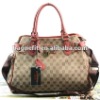 (G076*redB010510) leather business bag mens leather document bag