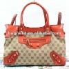 (G1341*orangeB010808) handbag with girls new fashion