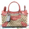 (G1341*redB010809) 2012 new style handbag puality goods stock bag