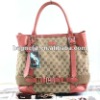 (G1358*redB010901) mini canvas tote bags novel ladies bag