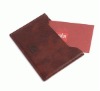 GIVE genuine Leather Business Card Holder name card case Promotional Card Holder korean Leather