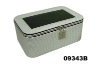 GLD 09343A portable jewellery box with satin/velvet lining