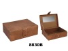 GLD 09361A portable jewellery box with velvet lining